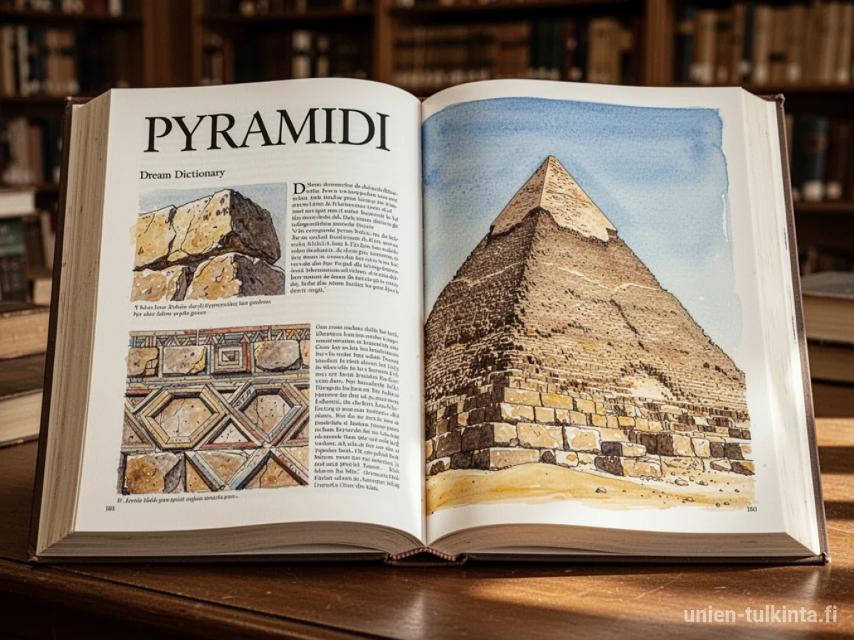 Yleinen merkitys: unen symboli Pyramidi – arkkityypit ja symboliikka