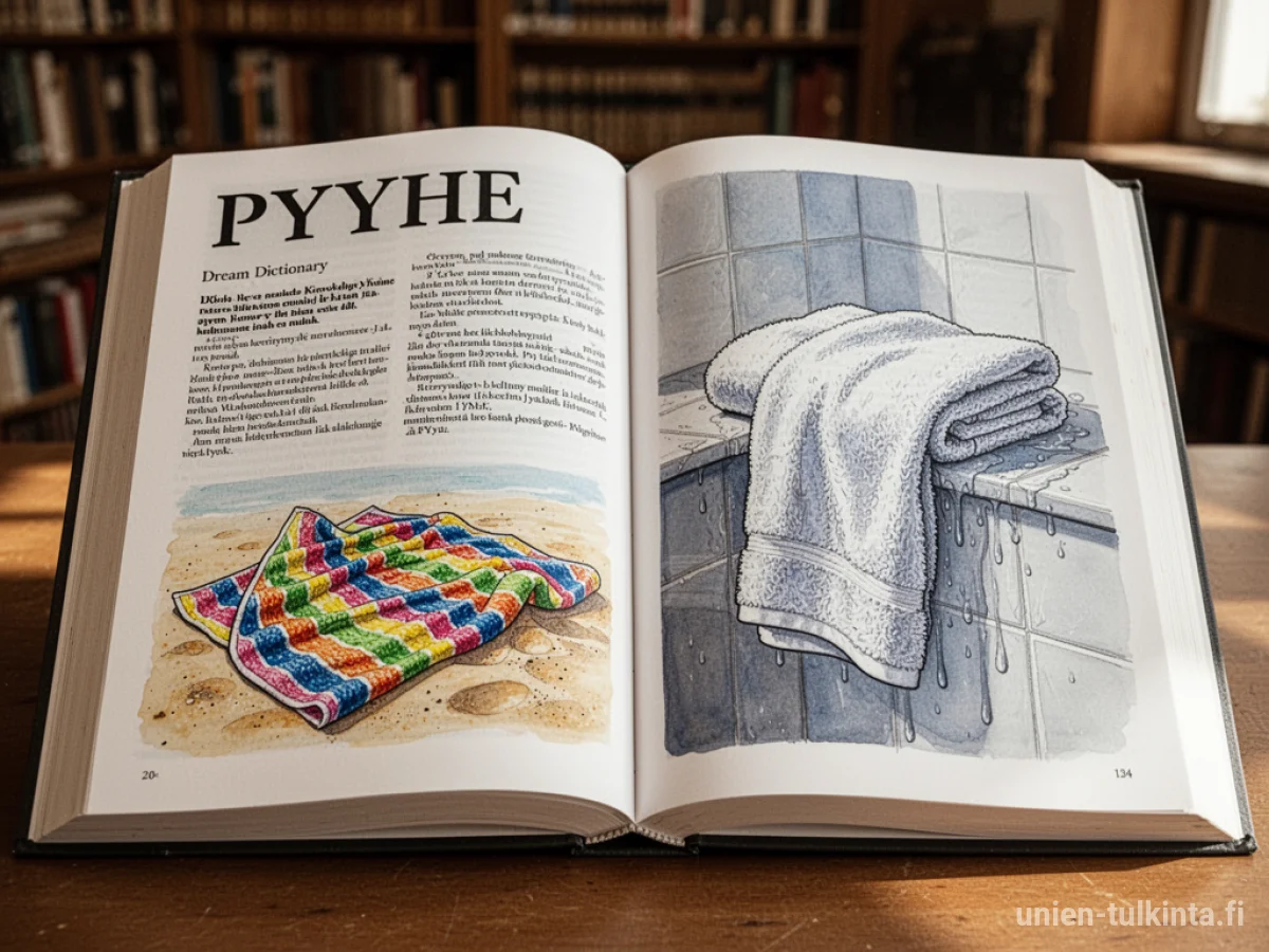 Yleinen merkitys: unen symboli Pyyhe – arkkityypit ja symboliikka