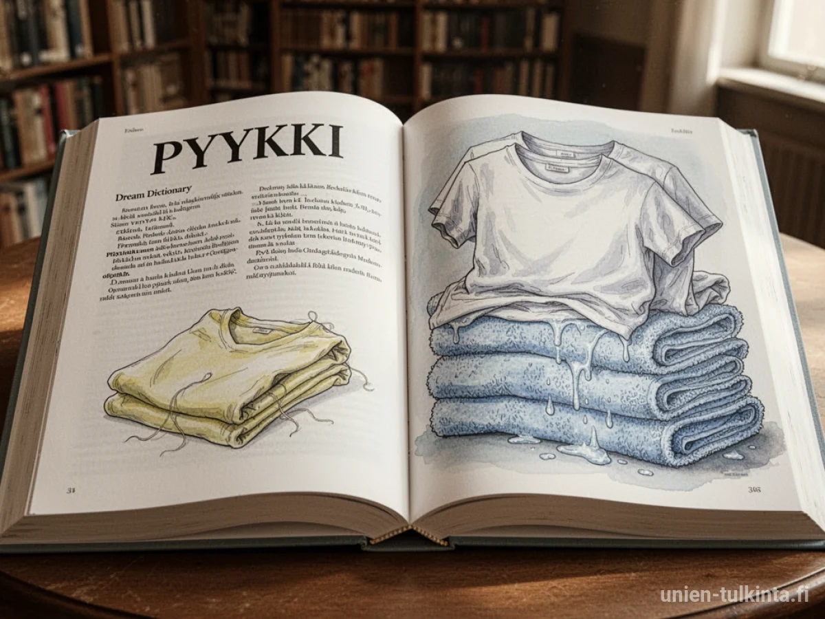 Yleinen merkitys: unen symboli Pyykki – arkkityypit ja symboliikka