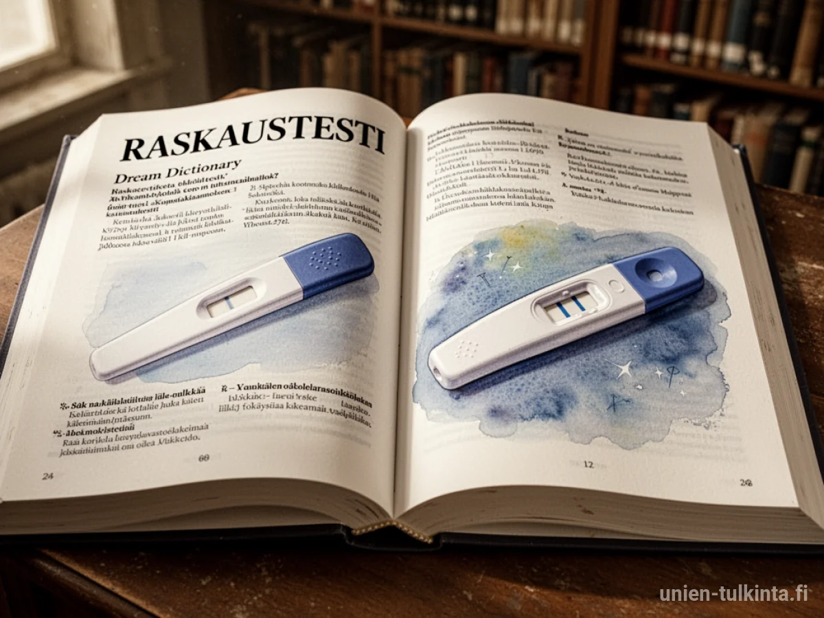 Yleinen merkitys: unen symboli Raskaustesti – arkkityypit ja symboliikka