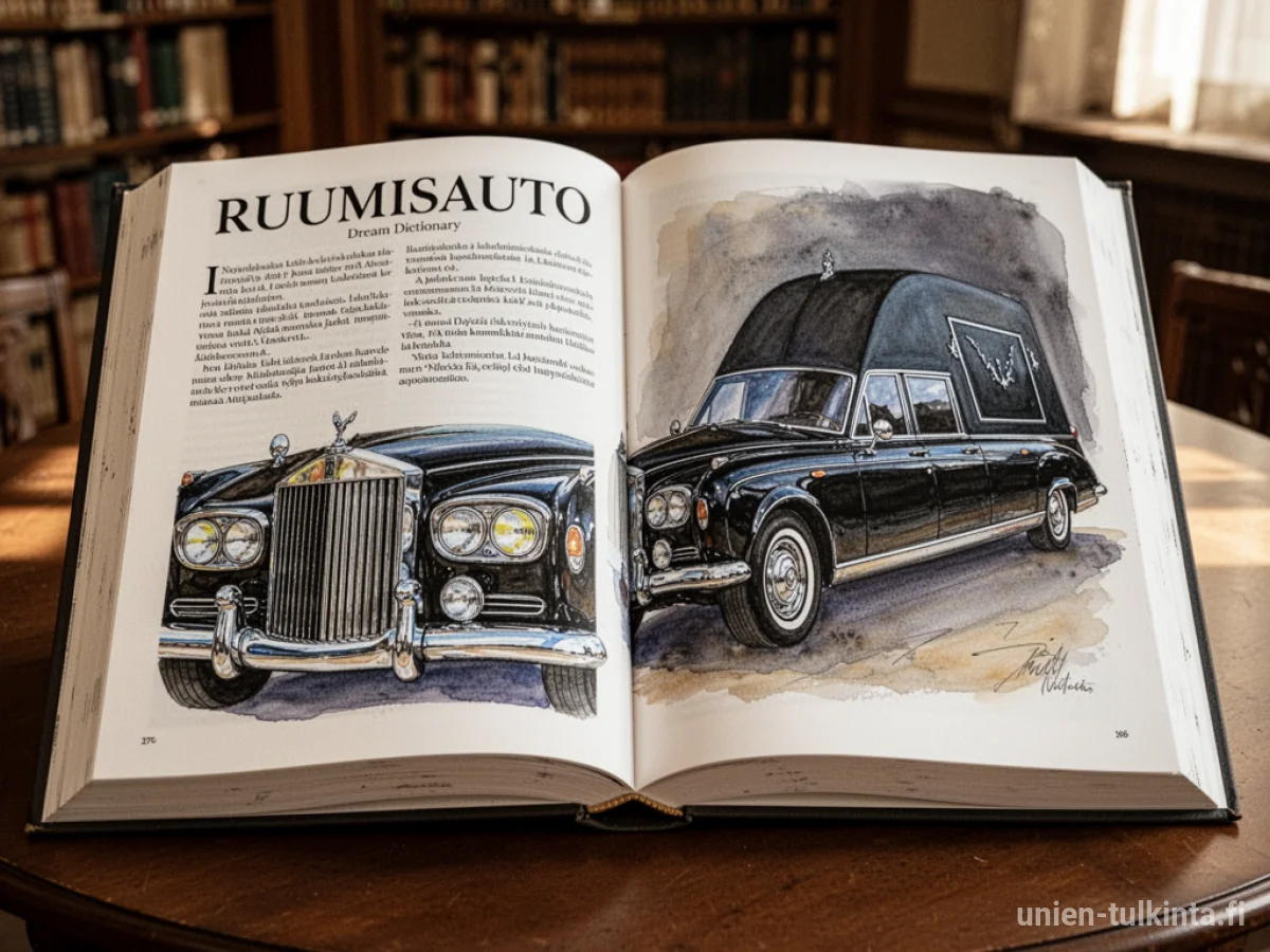 Yleinen merkitys: unen symboli Ruumisauto – arkkityypit ja symboliikka