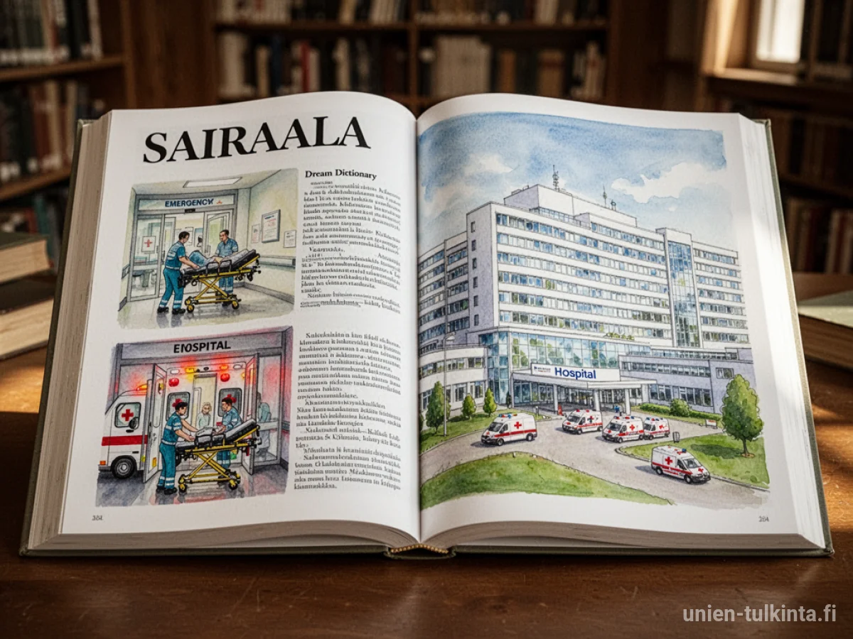 Yleinen merkitys: unen symboli Sairaala – arkkityypit ja symboliikka