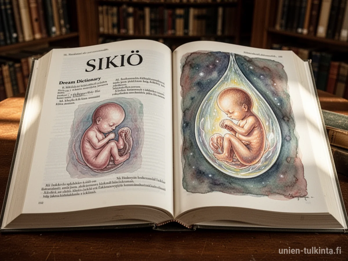 Yleinen merkitys: unen symboli Sikiö – arkkityypit ja symboliikka