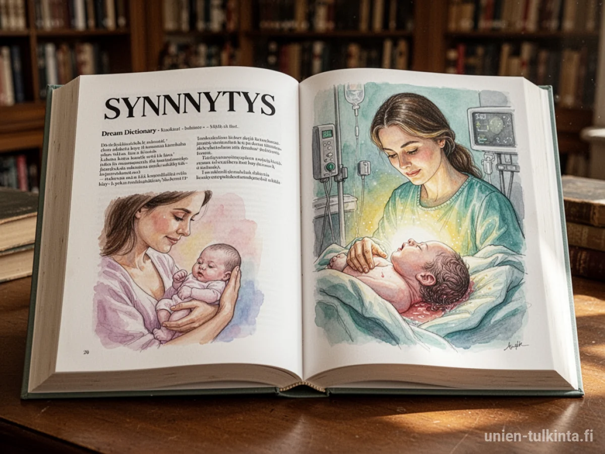 Yleinen merkitys: unen symboli Synnytys – arkkityypit ja symboliikka