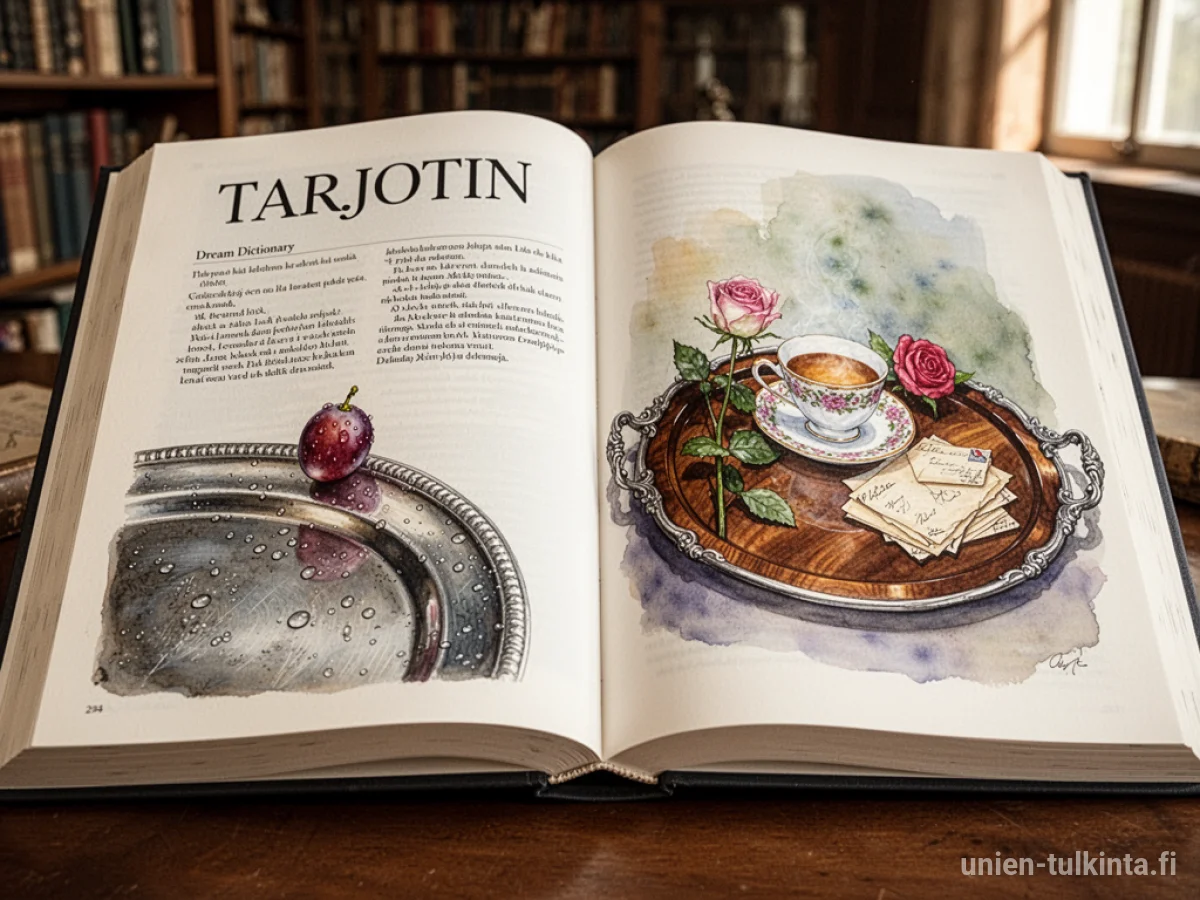 Yleinen merkitys: unen symboli Tarjotin – arkkityypit ja symboliikka