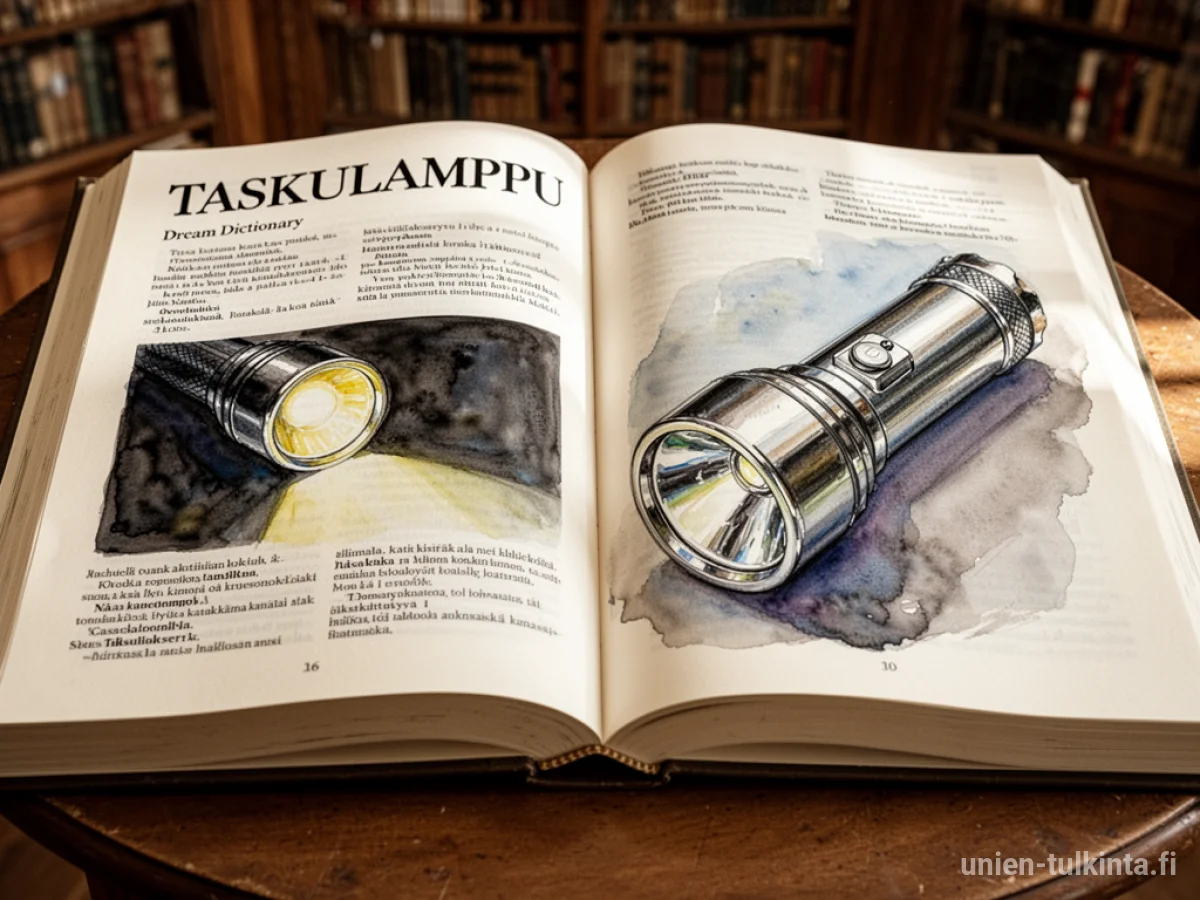 Yleinen merkitys: unen symboli Taskulamppu – arkkityypit ja symboliikka