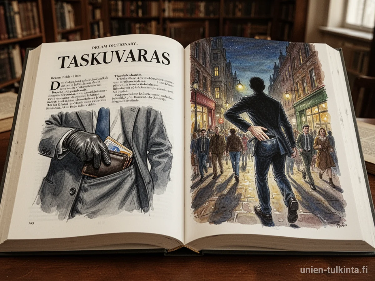 Yleinen merkitys: unen symboli Taskuvaras – arkkityypit ja symboliikka
