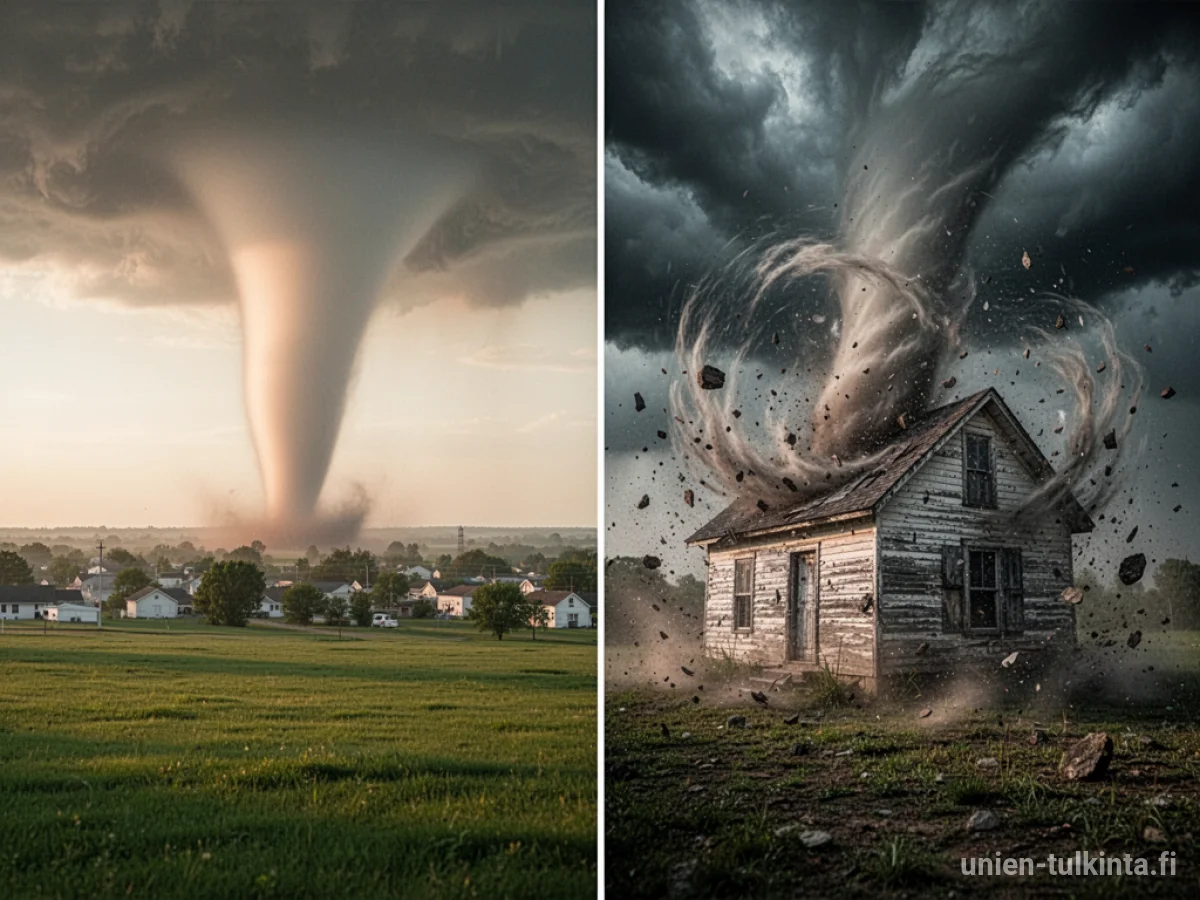 Yksityiskohtainen unen tulkinta: erilaiset tilanteet, joissa esiintyy Tornado unessa