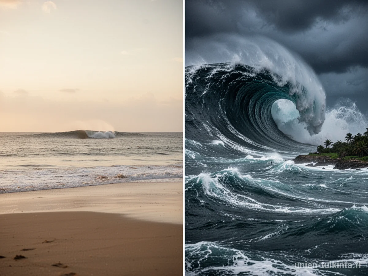 Yksityiskohtainen unen tulkinta: erilaiset tilanteet, joissa esiintyy Tsunami unessa