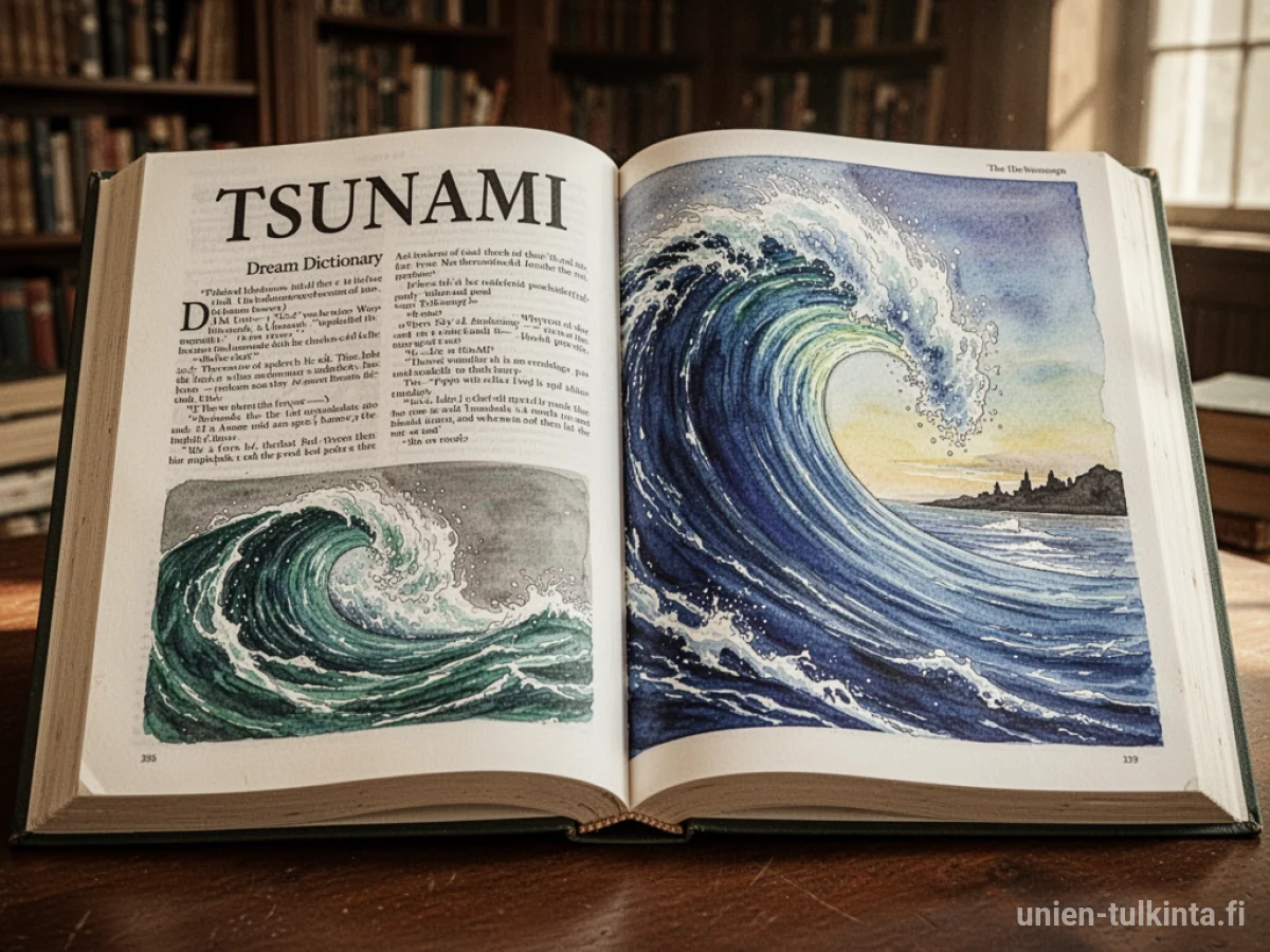 Yleinen merkitys: unen symboli Tsunami – arkkityypit ja symboliikka