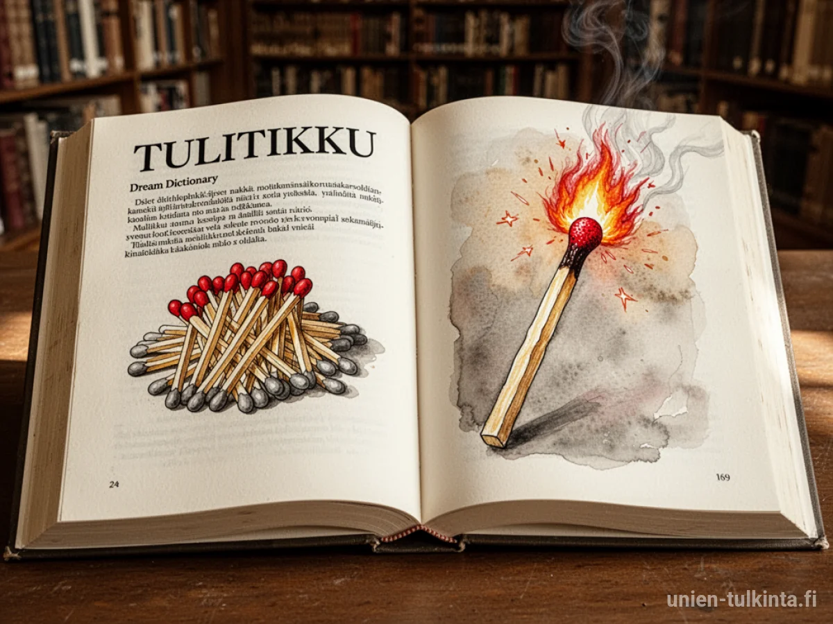 Yleinen merkitys: unen symboli Tulitikku – arkkityypit ja symboliikka
