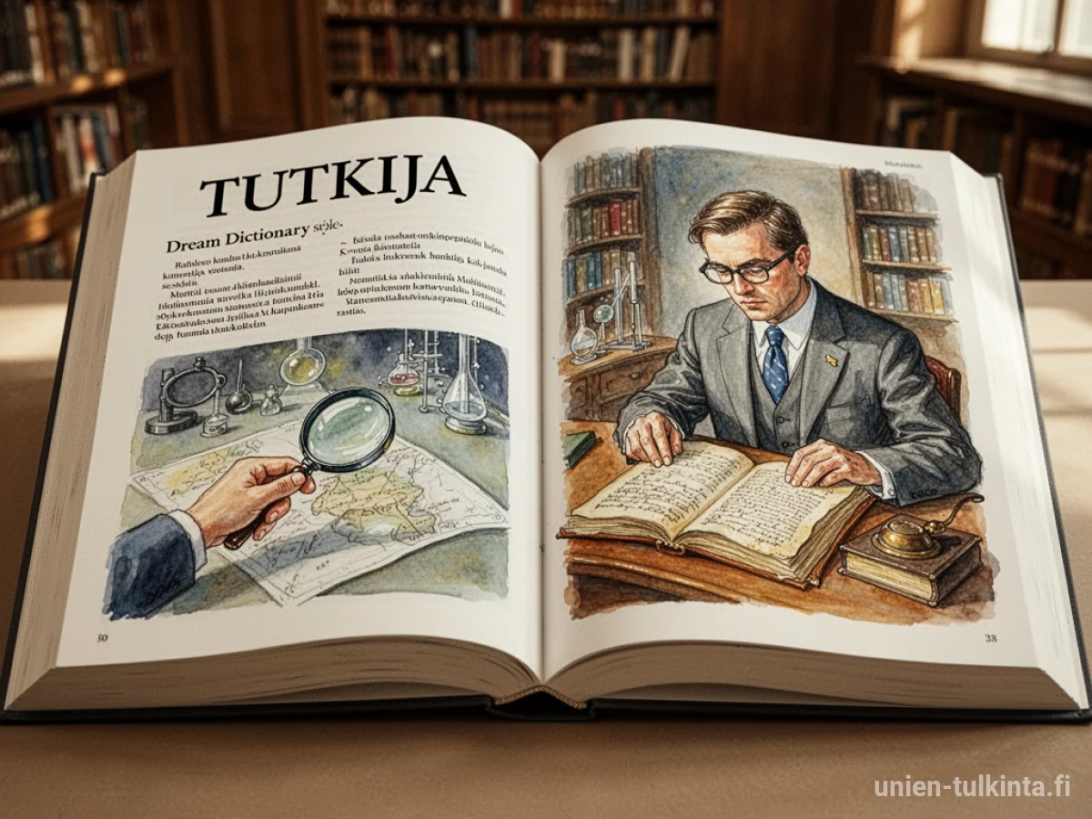Yleinen merkitys: unen symboli Tutkija – arkkityypit ja symboliikka