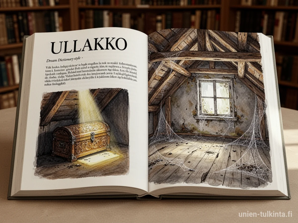Yleinen merkitys: unen symboli Ullakko – arkkityypit ja symboliikka