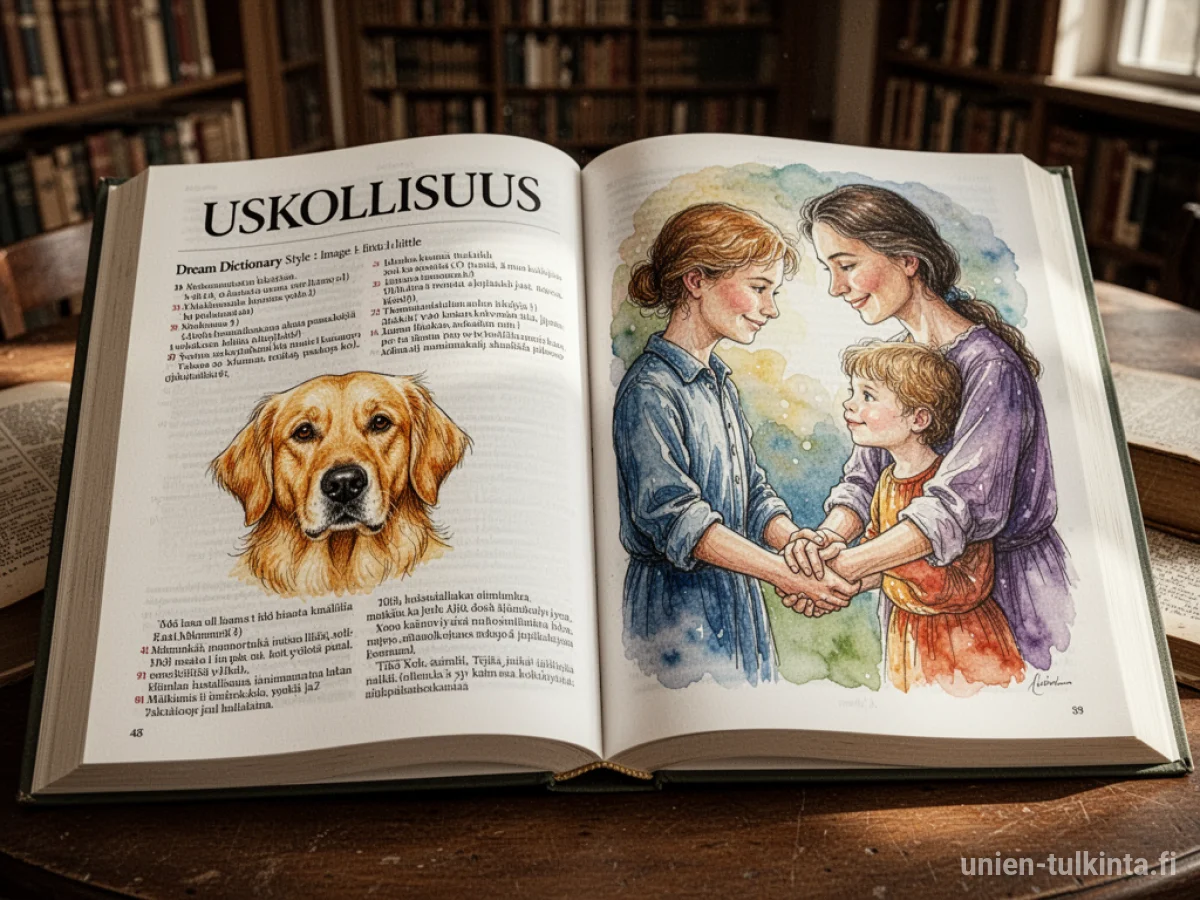Yleinen merkitys: unen symboli Uskollisuus – arkkityypit ja symboliikka