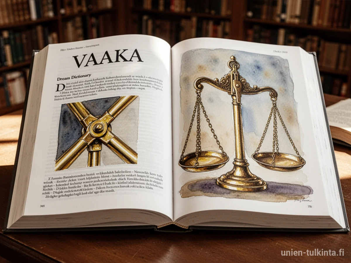 Yleinen merkitys: unen symboli Vaaka – arkkityypit ja symboliikka