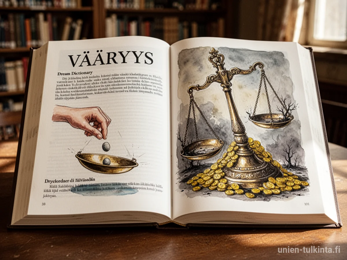 Yleinen merkitys: unen symboli Vääryys – arkkityypit ja symboliikka