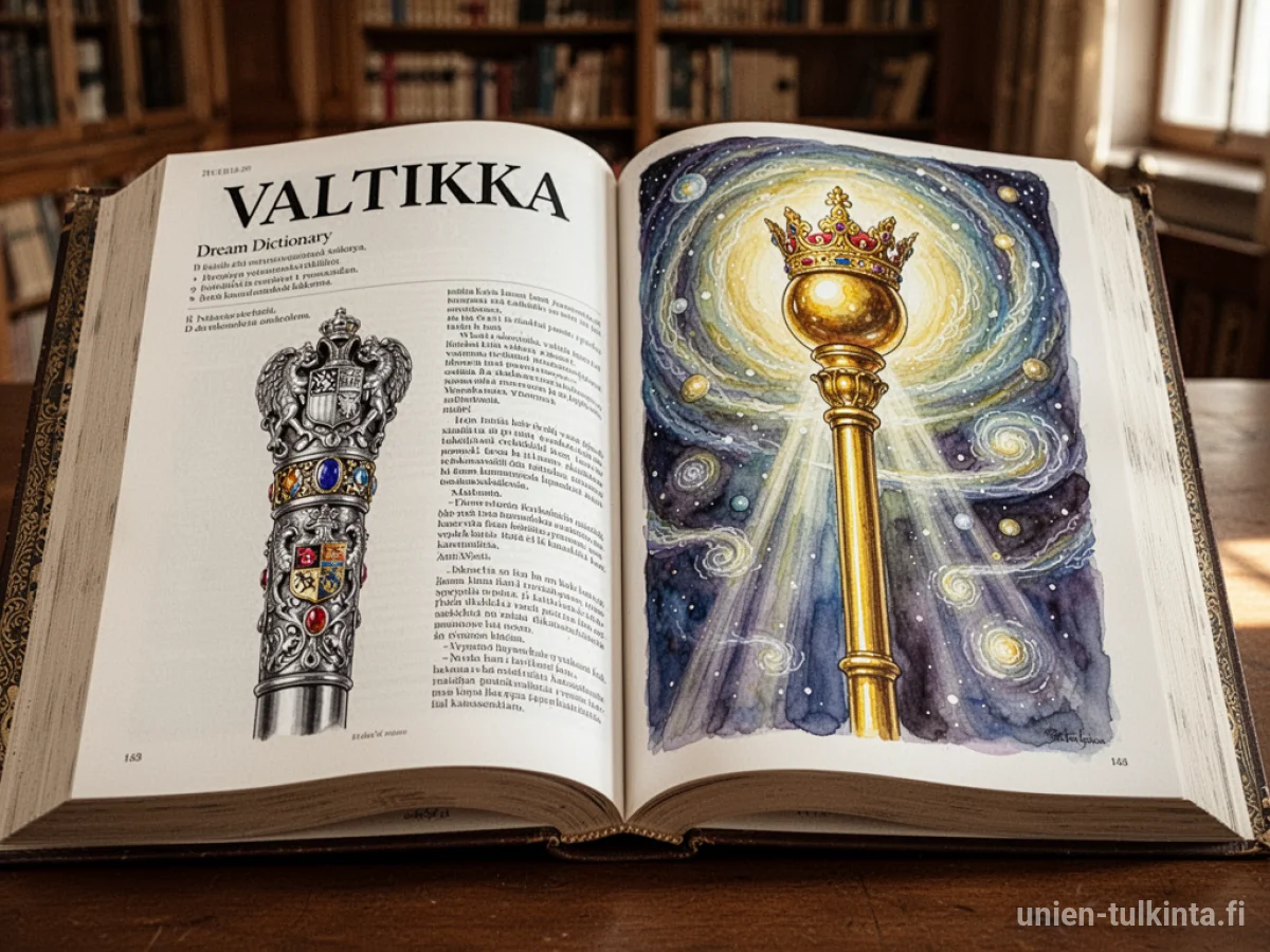 Yleinen merkitys: unen symboli Valtikka – arkkityypit ja symboliikka