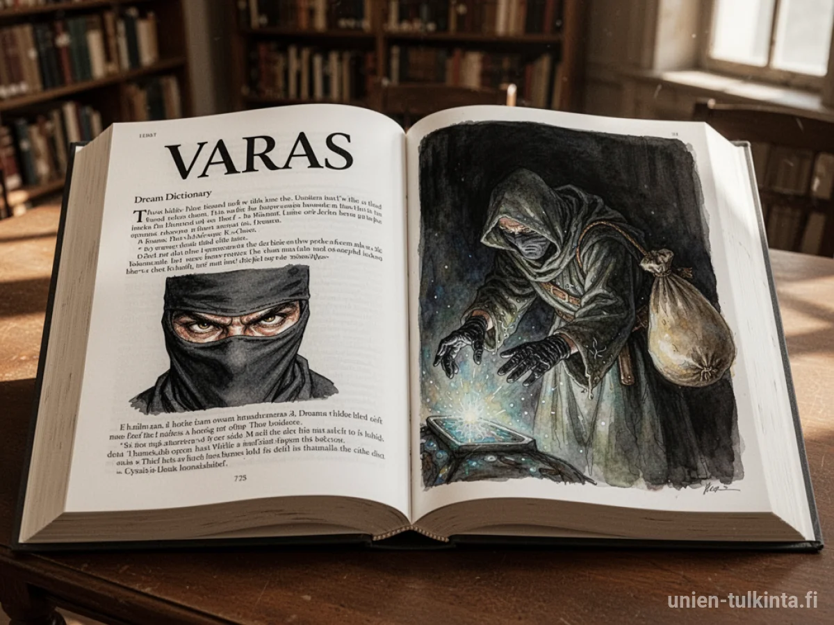 Yleinen merkitys: unen symboli Varas – arkkityypit ja symboliikka