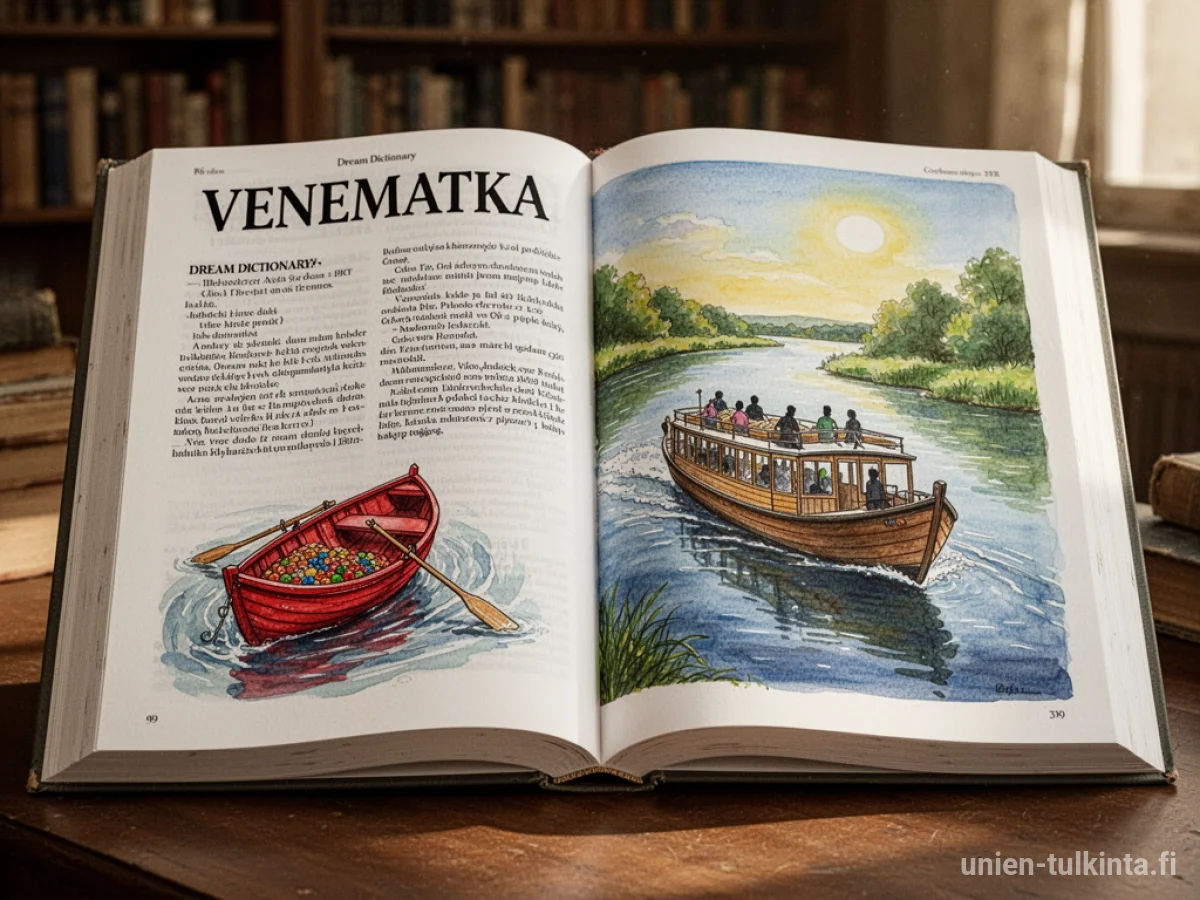 Yleinen merkitys: unen symboli Venematka – arkkityypit ja symboliikka