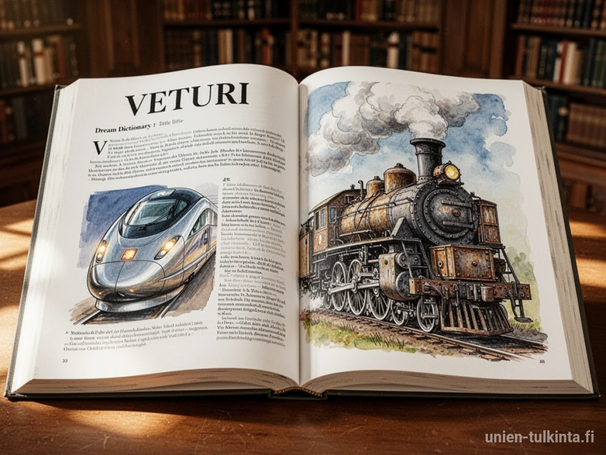 Yleinen merkitys: unen symboli Veturi – arkkityypit ja symboliikka
