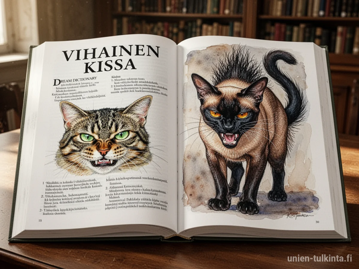 Yleinen merkitys: unen symboli Vihainen kissa – arkkityypit ja symboliikka