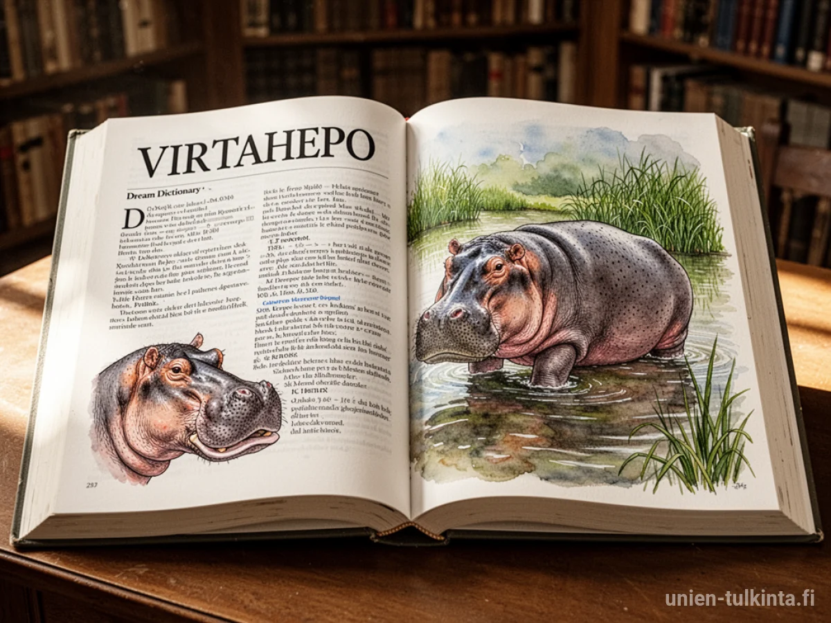 Yleinen merkitys: unen symboli Virtahepo – arkkityypit ja symboliikka