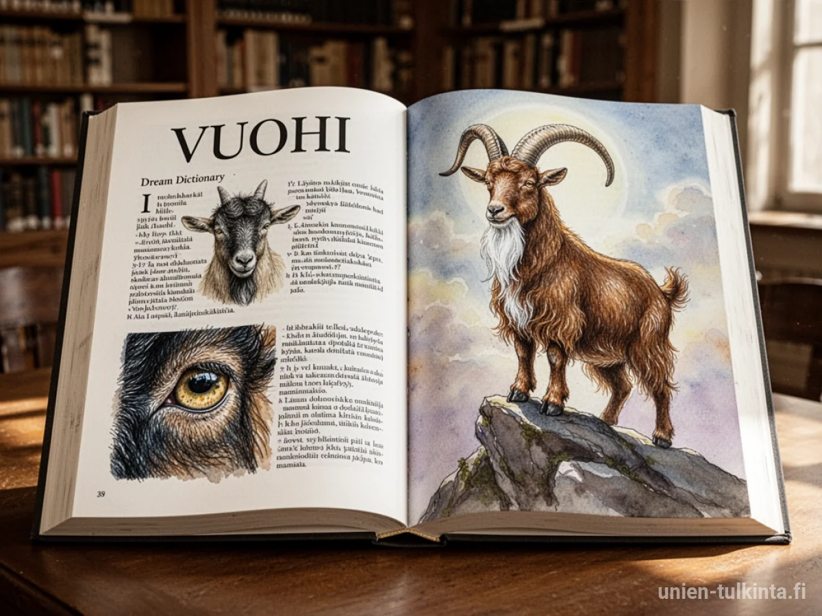 Yleinen merkitys: unen symboli Vuohi – arkkityypit ja symboliikka