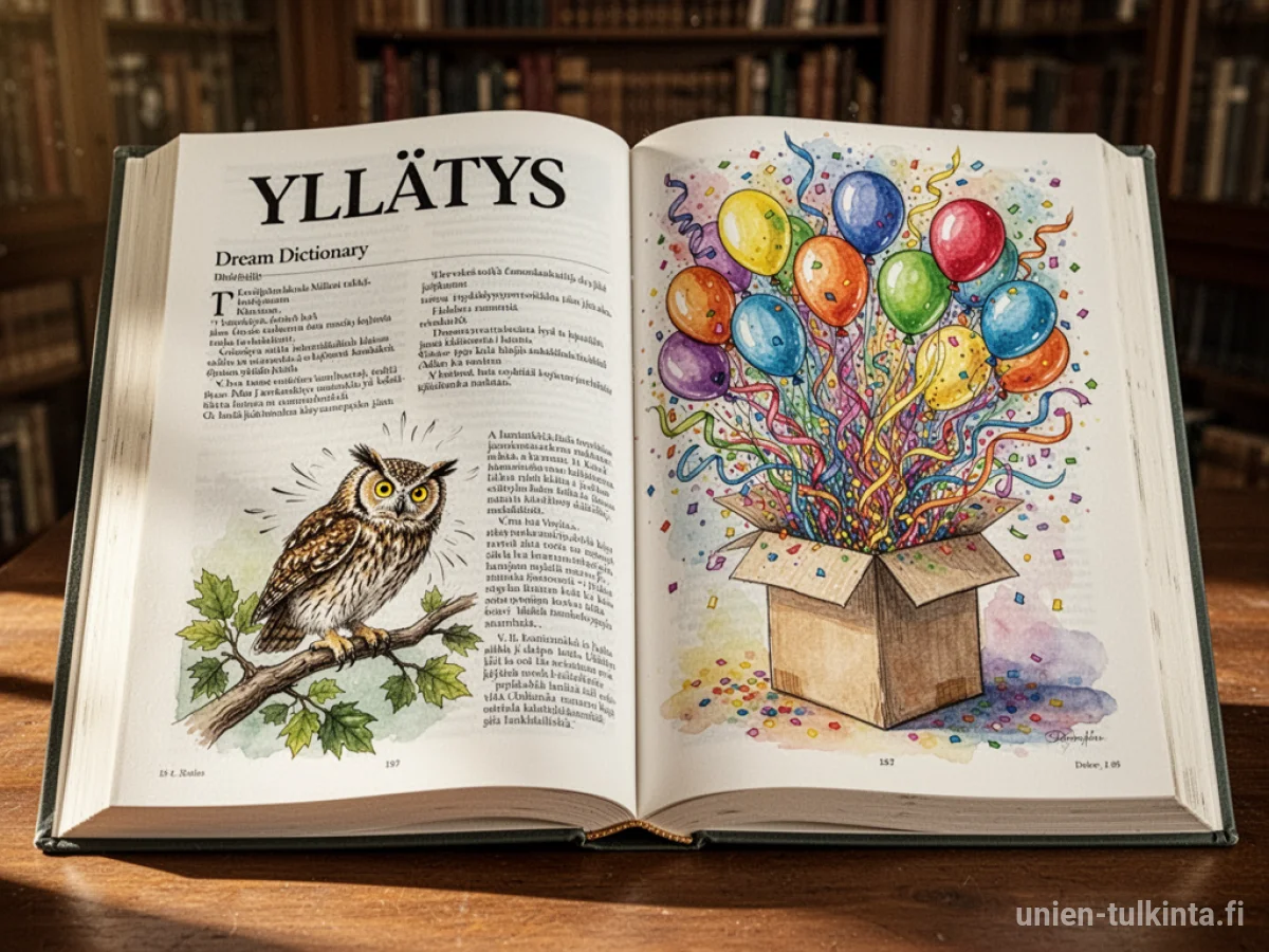 Yleinen merkitys: unen symboli Yllätys – arkkityypit ja symboliikka
