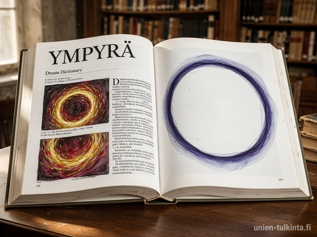 Yleinen merkitys: unen symboli Ympyrä – arkkityypit ja symboliikka