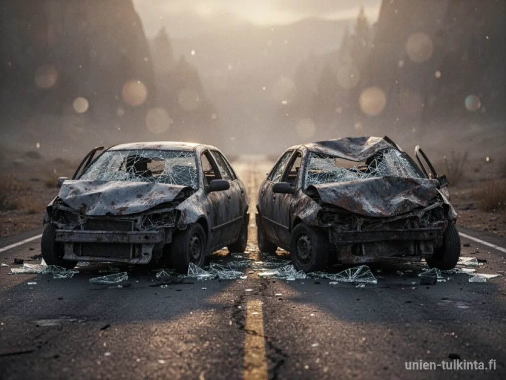 Unen tulkinta: Auto-onnettomuus – merkitys ja tulkinta