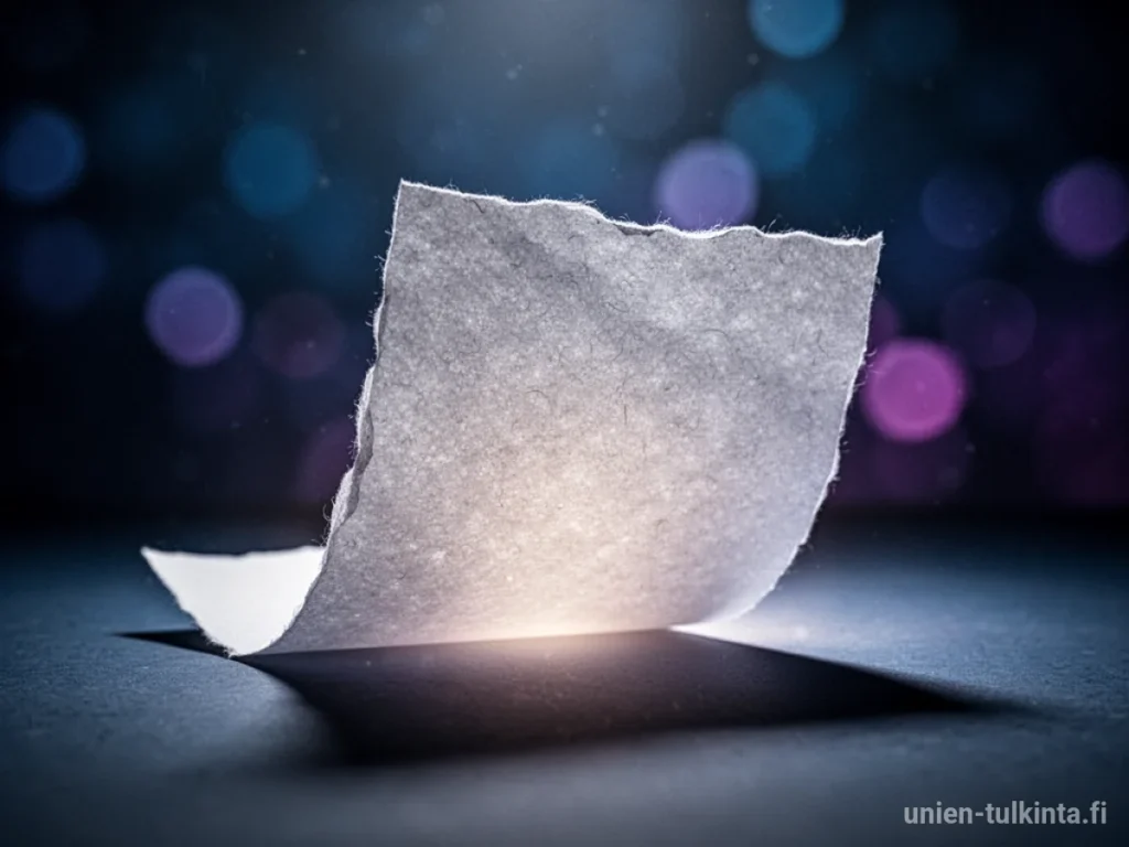 Unen tulkinta: Paperi – merkitys ja tulkinta