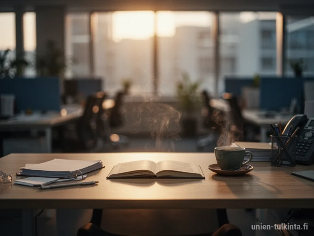 Unen tulkinta: Toimisto – merkitys ja tulkinta