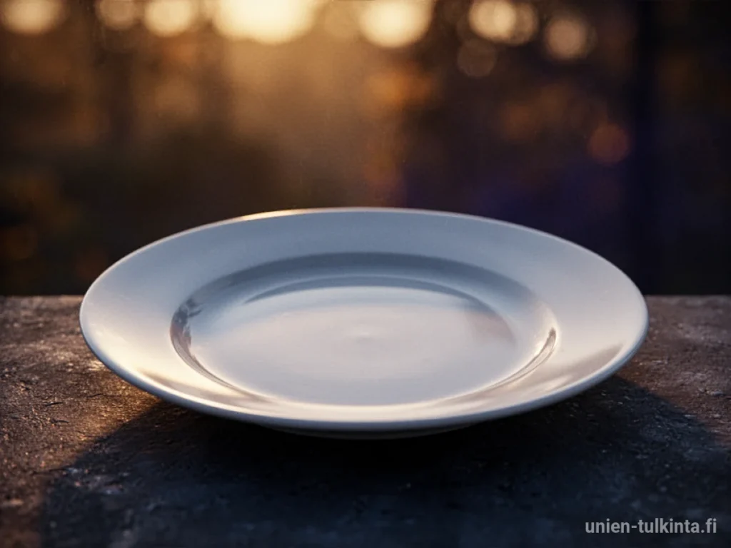 Unen tulkinta: Lautanen – merkitys ja tulkinta