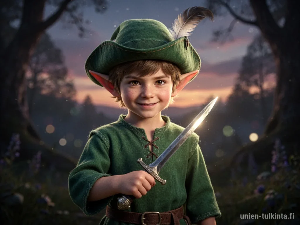 Unen tulkinta: Peter Pan – merkitys ja tulkinta