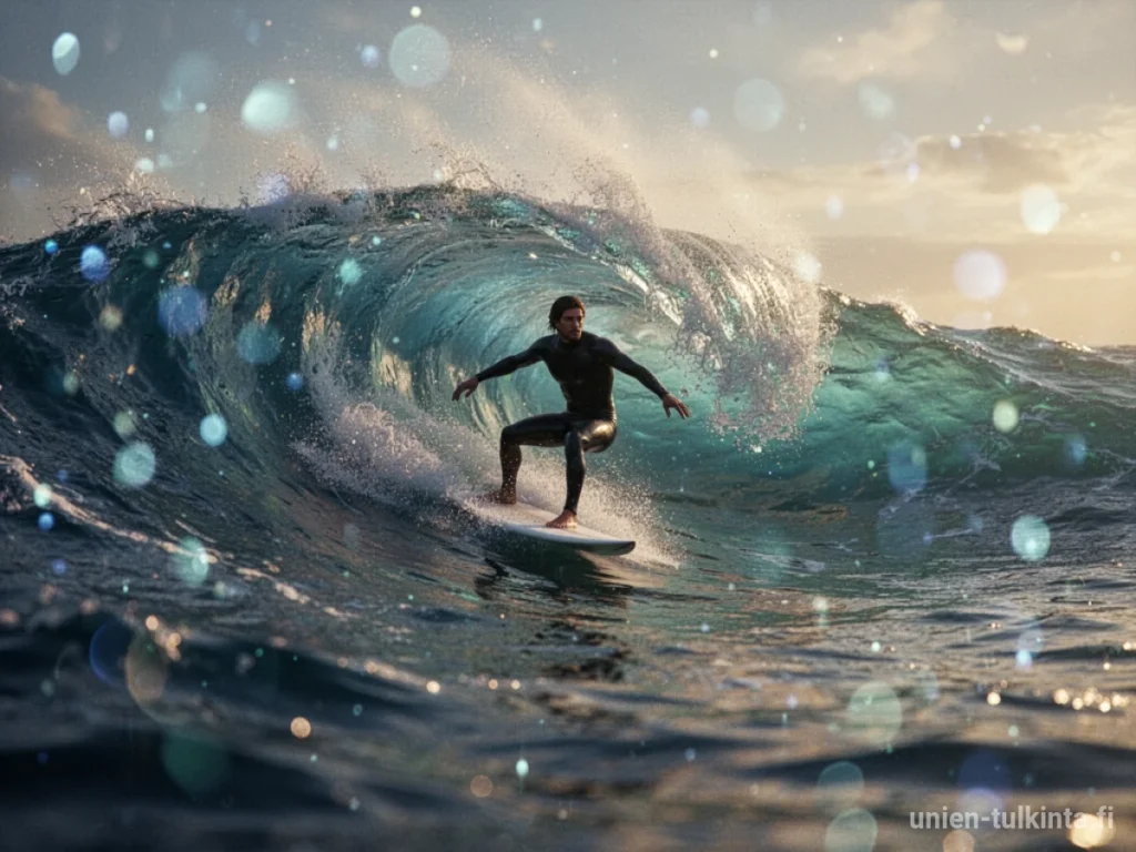 Unen tulkinta: Surffaaja – merkitys ja tulkinta