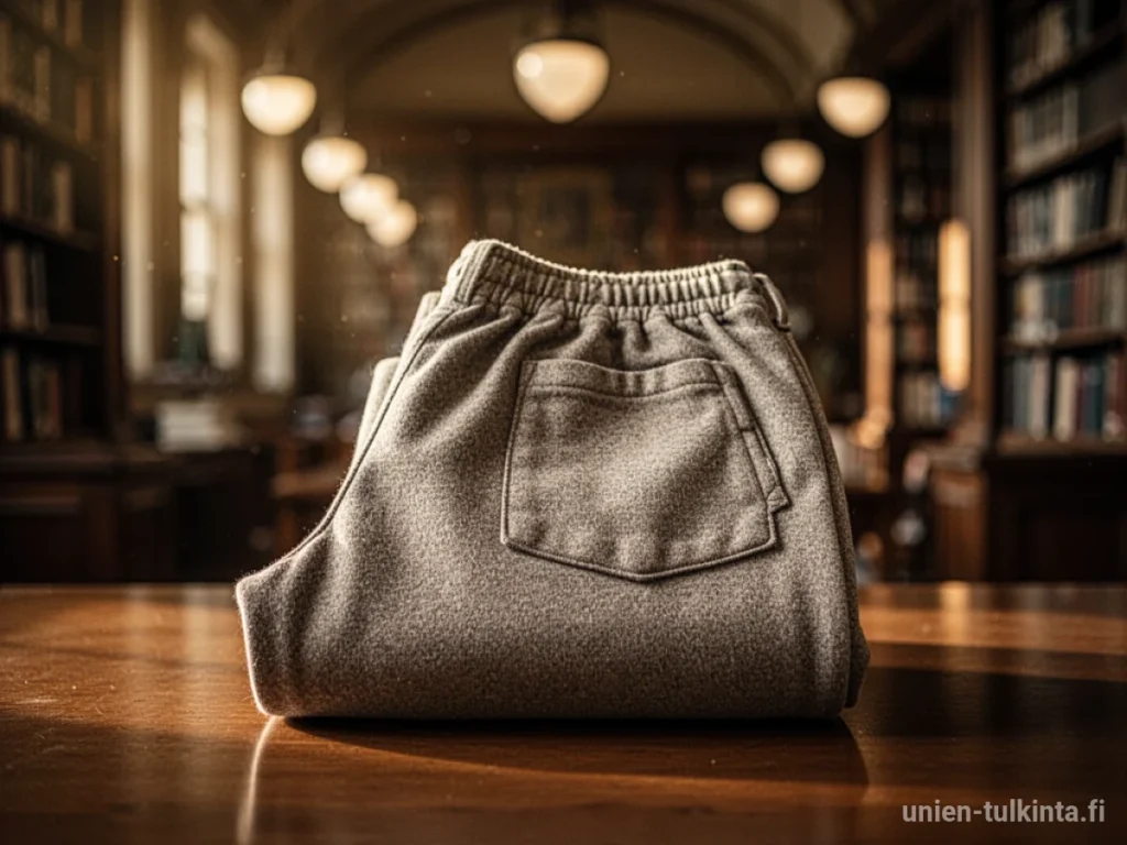 Unen tulkinta: Collegehousut – merkitys ja tulkinta