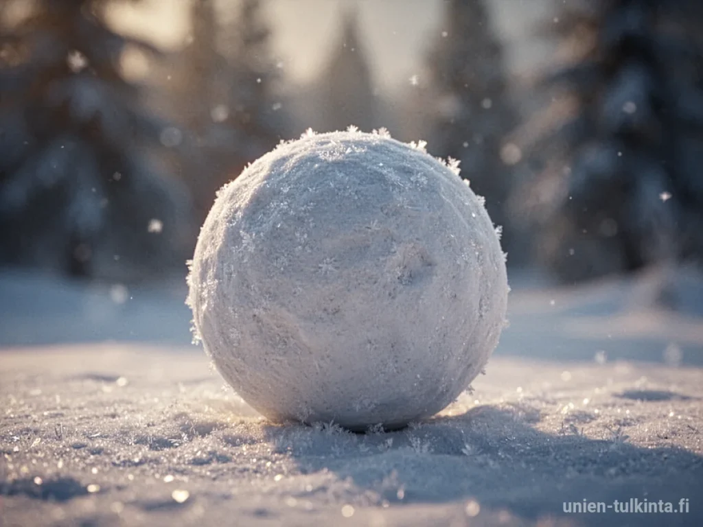 Unen tulkinta: Lumipallo – merkitys ja tulkinta