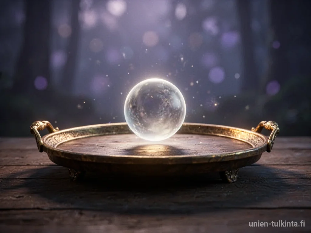Unen tulkinta: Tarjotin – merkitys ja tulkinta