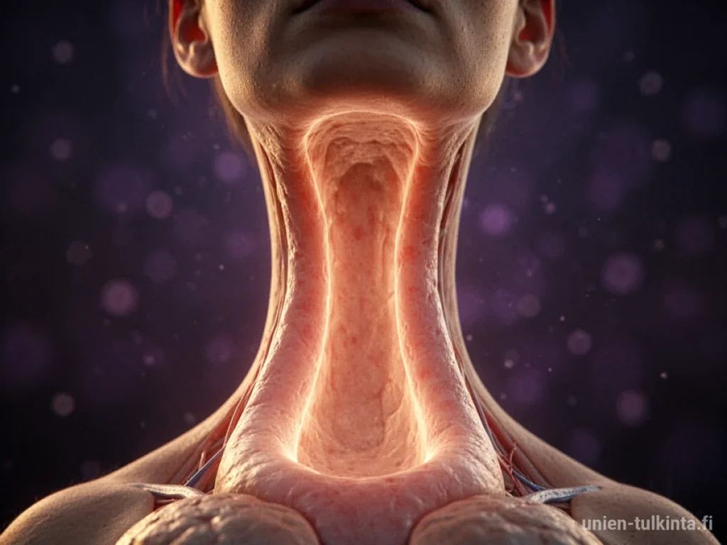 Unen tulkinta: Kurkku (anatomia) – merkitys ja tulkinta